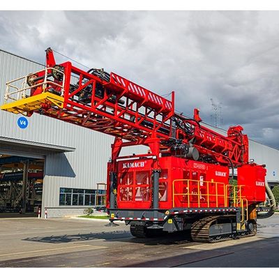 KY-250D حفرة ثقب التفجير الدوارة مع جهاز تحكم عن بعد LoS للسيارات الديزل